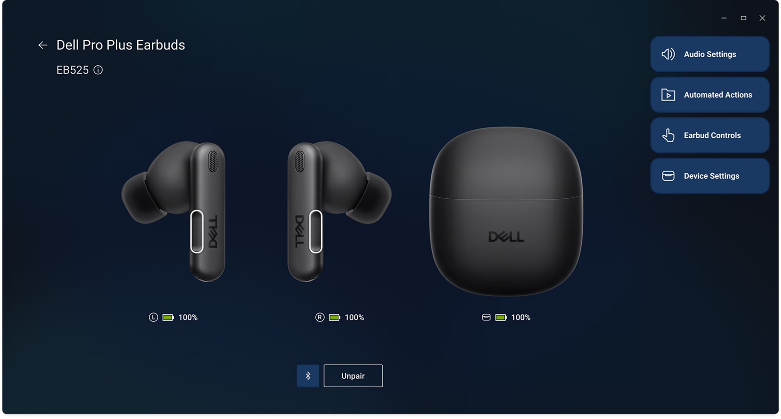 Dell Pro Plus Earbuds AI Adaptive Gürültü Engelleme Kulak İçi